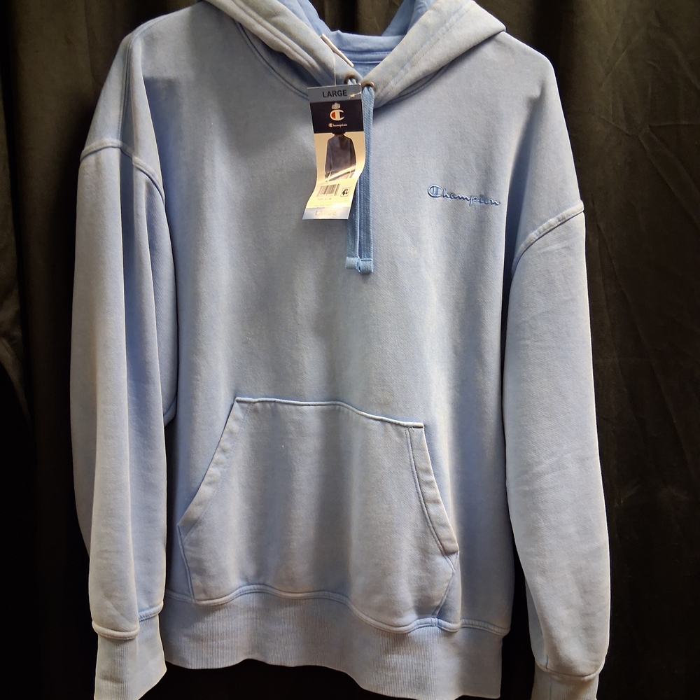 Champion Ladie's Blue Hoodie
